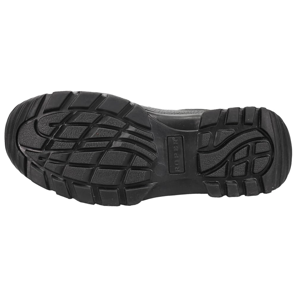 ROPER Men's Slip On Sneakers - Black Size 14 M | Comfortable Casual Shoes for Walking, Work & Everyday Wear