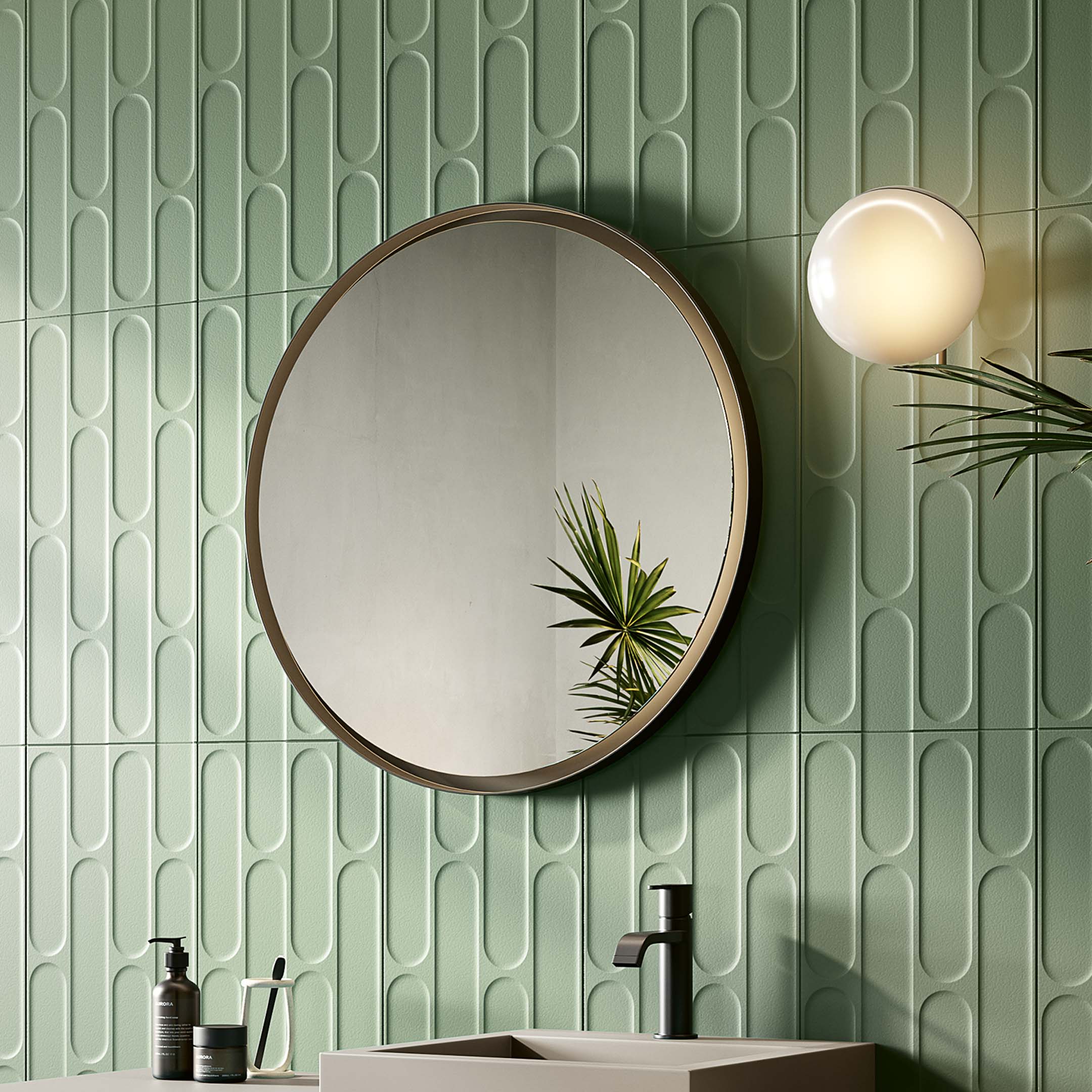3D Fishscale Wall Tile - Waterproof & Peel-and-Stick Biscuit Backsplash for Kitchen, Bathroom, and Shower - Easy DIY Home Decor Upgrade