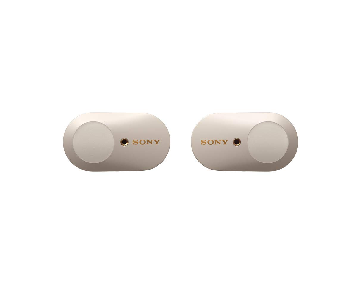 Sony WF-1000XM3 Wireless Earbuds with Industry-Leading Noise Cancellation, Alexa Voice Control & Built-in Mic for Calls - Silver | Perfect for Travel, Workouts & Commuting