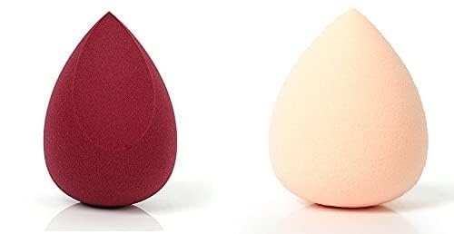 Beauty Blender Set - 2 Pack Makeup Sponge for Flawless Foundation - Multicolor