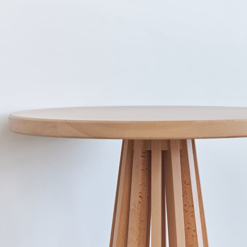Sustainable Zero Waste Accent Table - Eco-Friendly Side Table for Living Room, Bedroom & Office - Perfect for Modern Home Decor & Small Space Furniture Needs