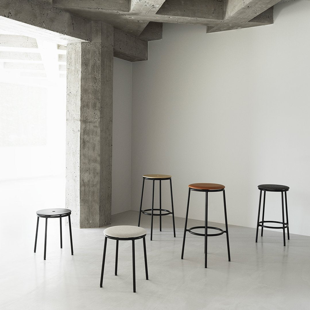 Circa Stool - Modern Upholstered Bar Stool for Kitchen Island, Breakfast Nook & Home Decor | Comfortable & Stylish Seating Solution