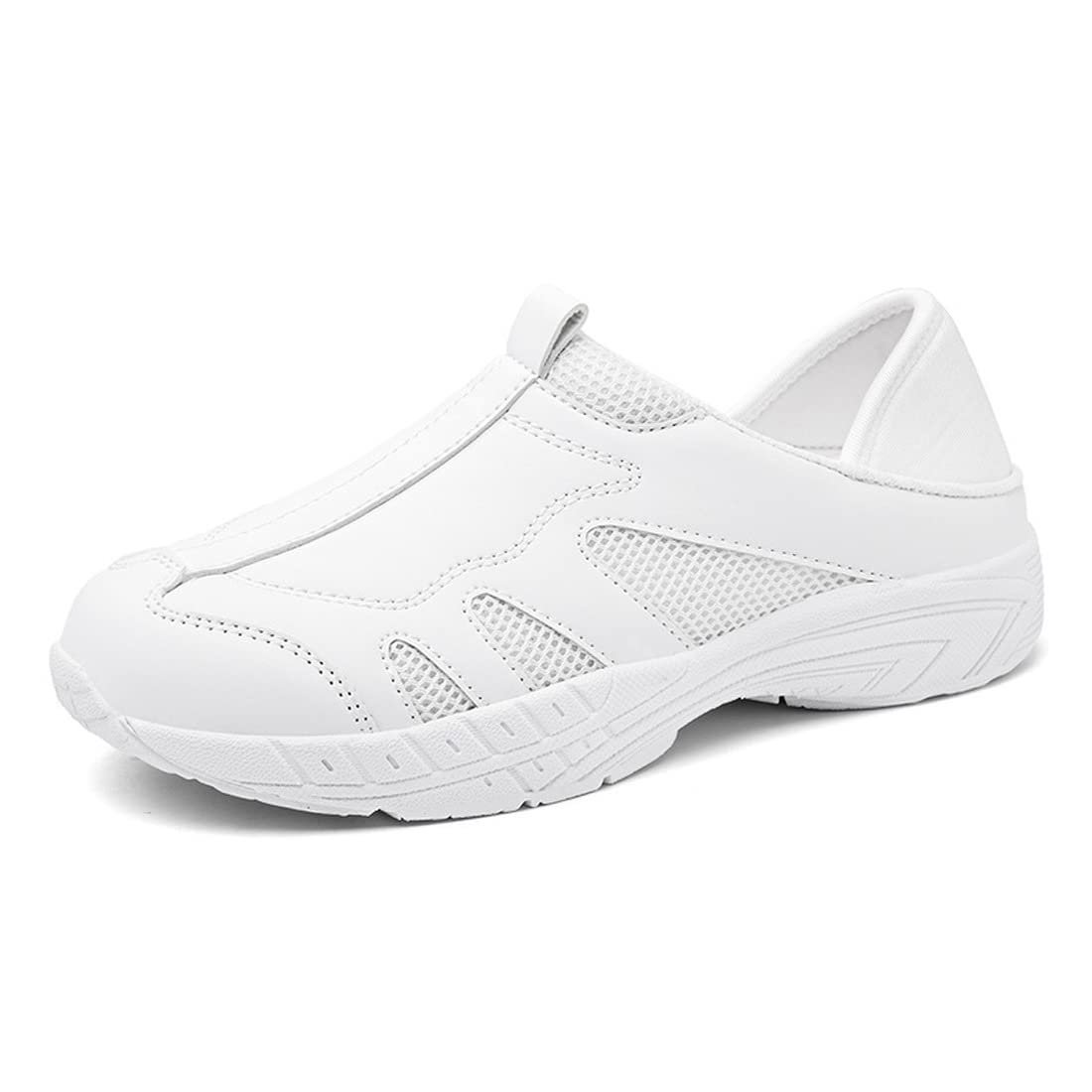 CHENSAN Women's Slip-On Walking Shoes - Lightweight Comfortable Nurse Shoes for All-Day Standing & Walking | Perfect for Healthcare Workers, Retail Staff & Long Shifts