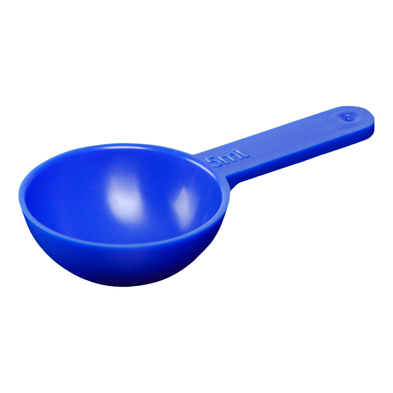 5 x 5ml Plastic Measuring Scoops - Precise Kitchen Tools for Baking, Cooking & Coffee - Made in UK | Ideal for Measuring Spices, Powder Supplements & Small Ingredients