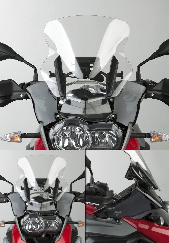 ZTechnik R1200GS WC (2013+) Windshield Winglet Set - High-Performance Motorcycle Wind Deflector for BMW R1200GS Adventure - Perfect for Long Rides and Highway Cruising