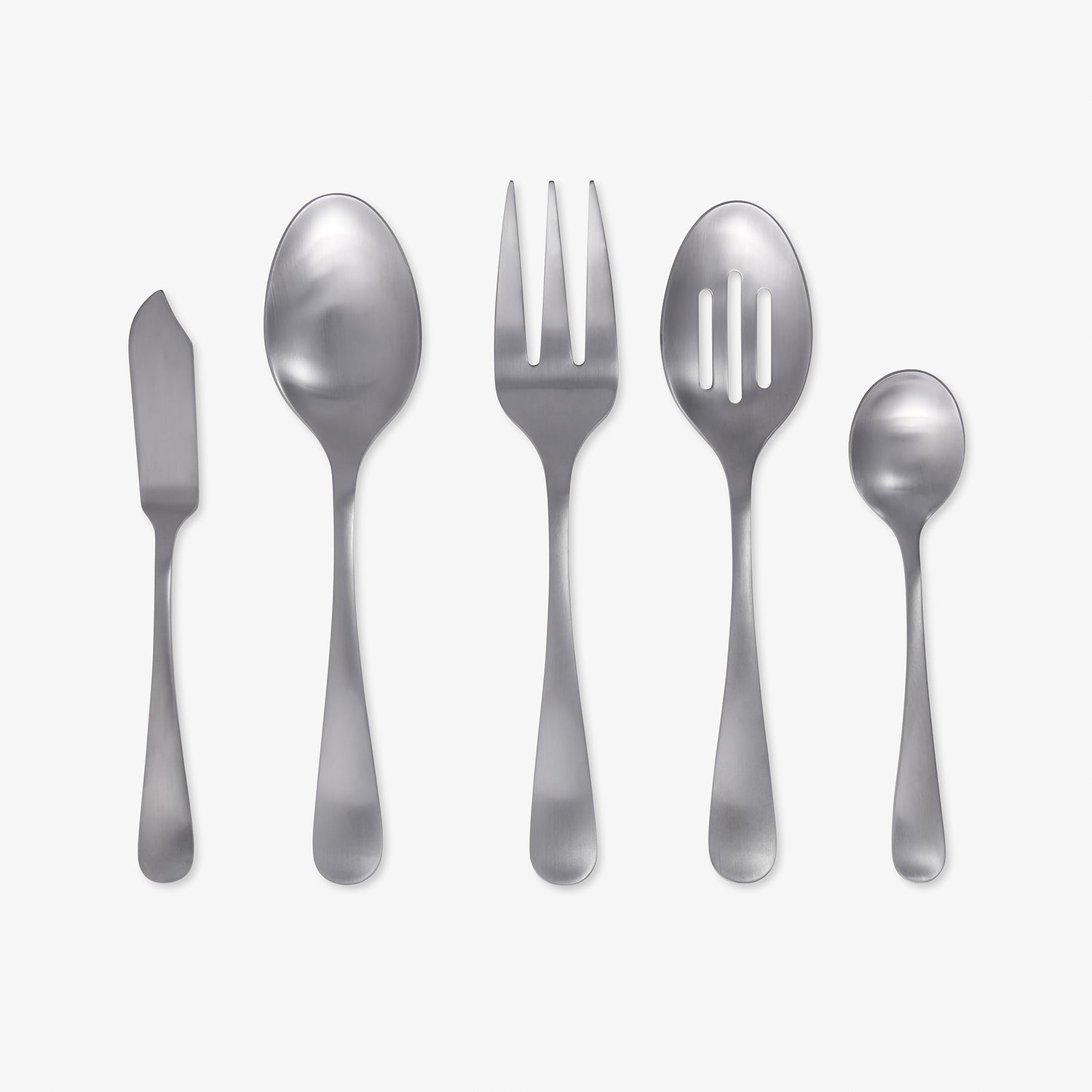 Rhiannon Satin 45-Piece Stainless Steel Flatware Set - Elegant Dinnerware for Formal Dining, Wedding Gifts & Special Occasions