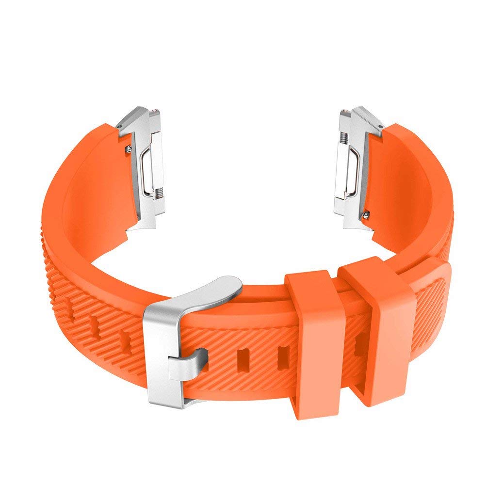 Waterproof Silicone Replacement Watch Band for Fitbit Ionic Smartwatch - Durable & Comfortable Strap for Running, Swimming & Daily Use
