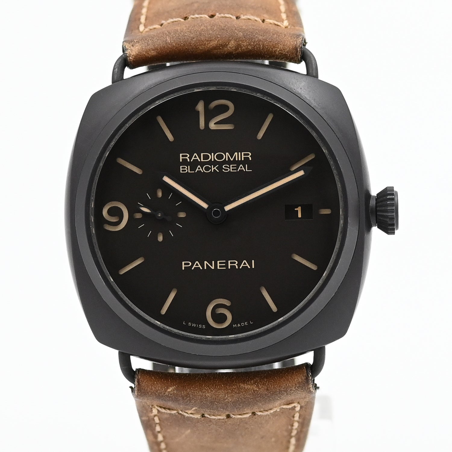 Panerai Radiomir Black Seal 3 Days Automatic 45mm Men's Luxury Watch - Perfect for Business, Formal Events & Watch Collectors