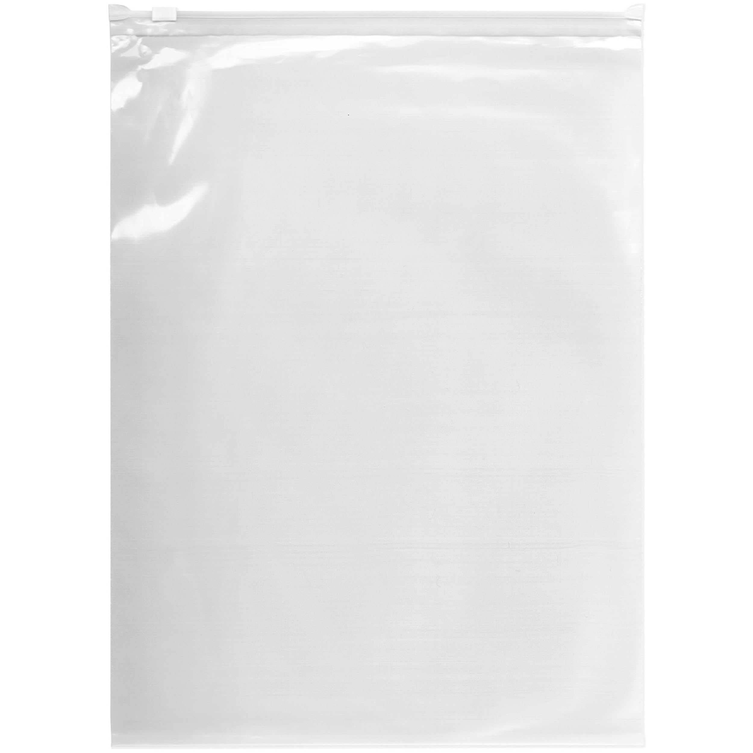 500 Pack 13x18 Inch 2.7 Mil Reclosable Plastic Bags with Slider - Heavy Duty Resealable Storage Bags for Food, Crafts, Jewelry & Organizing - Clear Zipper Bags for Snacks, Office Supplies & Small Items