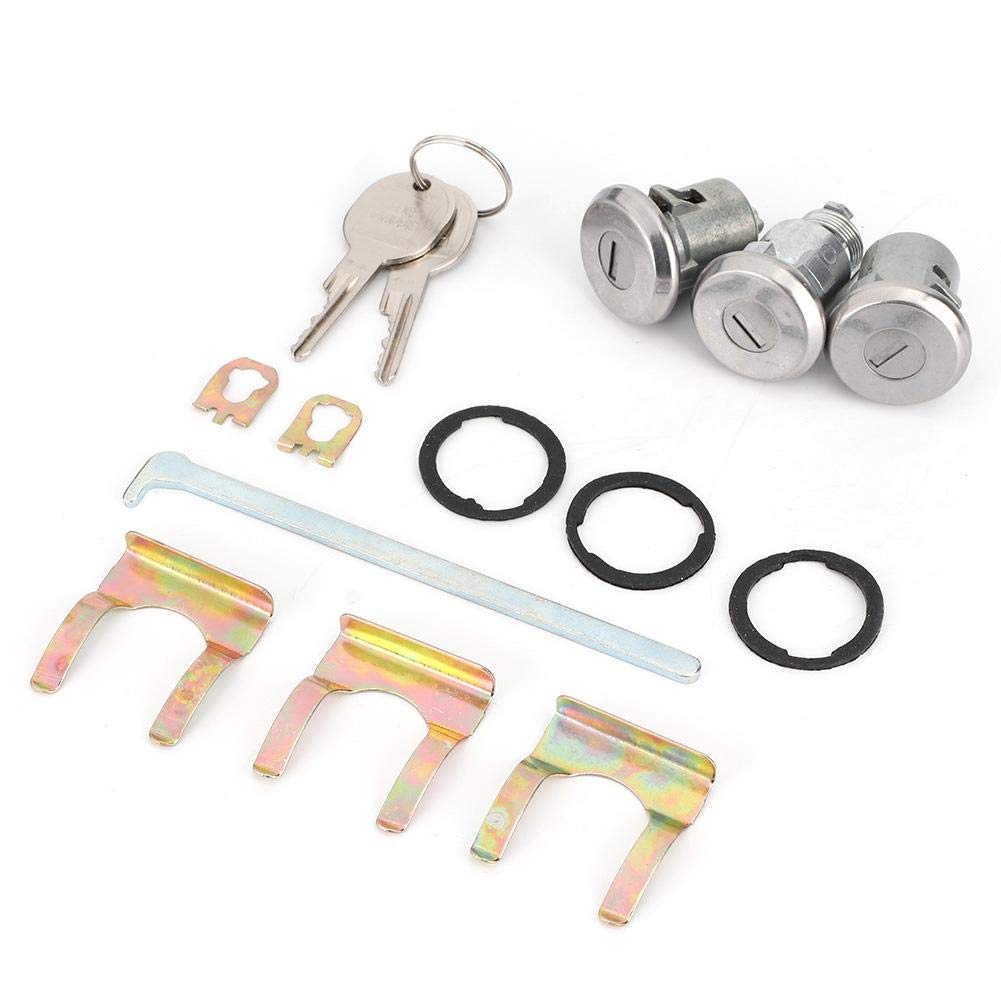 Premium Cutlass Lock Set Door Trunk Key Kit - Replacement Key Fits for 654394765282 | Car Door & Trunk Lock Repair | Durable Auto Key Replacement Solution for Vehicle Maintenance