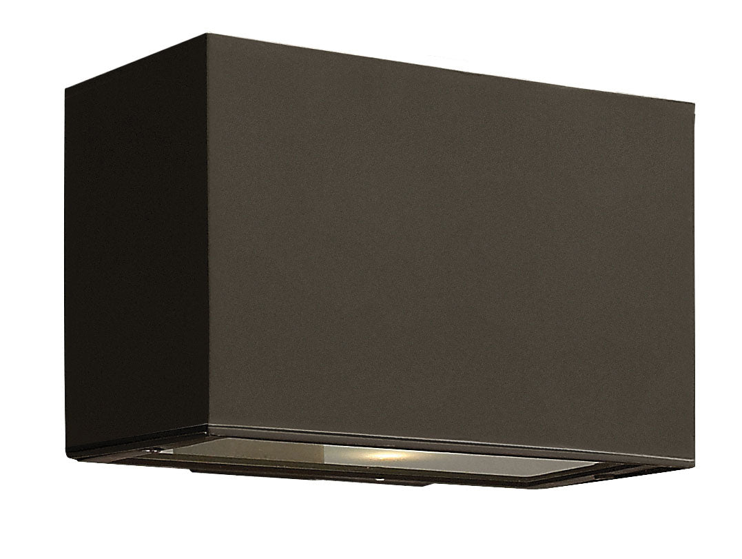 Atlantis Bronze LED Wall Mount Light Fixture - Modern & Dimmable for Living Room, Bedroom & Hallway Lighting