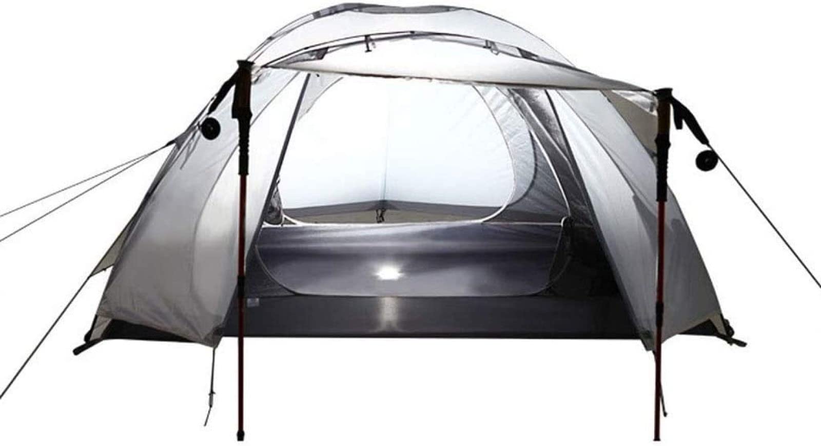 CXWLD Windproof & Waterproof 2-Person Dome Tent for Camping - UV Protection, Double Layer, Large Capacity, Lightweight & Portable - Perfect for Hiking, Backpacking, and Outdoor Adventures