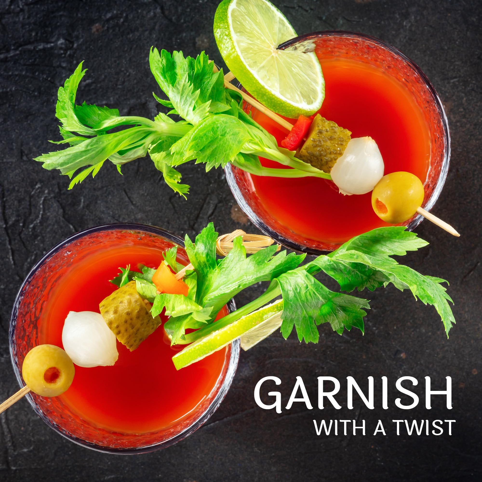 Sable & Rosenfeld Tipsy Stuffed Jalapeno Cocktail Onions in Jar - 5 oz (Pack of 6) - Pickled Silverskin Onions with French Vermouth for Martinis, Bloody Marys & Charcuterie Boards - Perfect for Cocktail Parties & Gourmet Appetizers