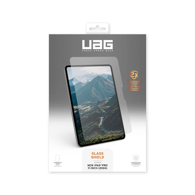 UAG Screen Protector for iPad Pro 11 (M4 Model) - Tempered Glass Shield with Anti-Scratch & Bubble-Free Installation - Perfect for Work, Study & Entertainment