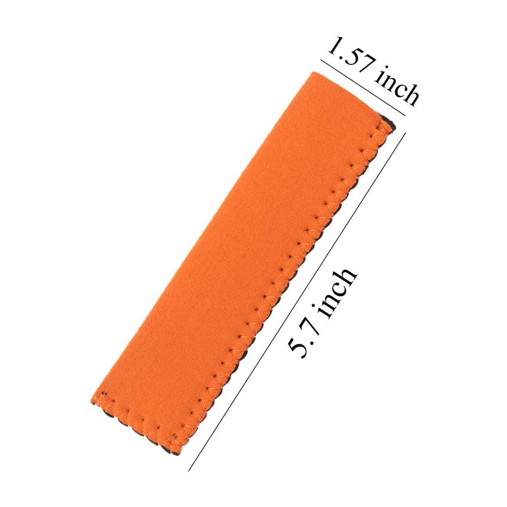 40-Piece Reusable Popsicle Holders Set - Freezer Ice Pop Bags & Anti-Freezing Sleeves (20 Colors) - Perfect for Homemade Ice Pops, Summer Treats & Kids Snacks