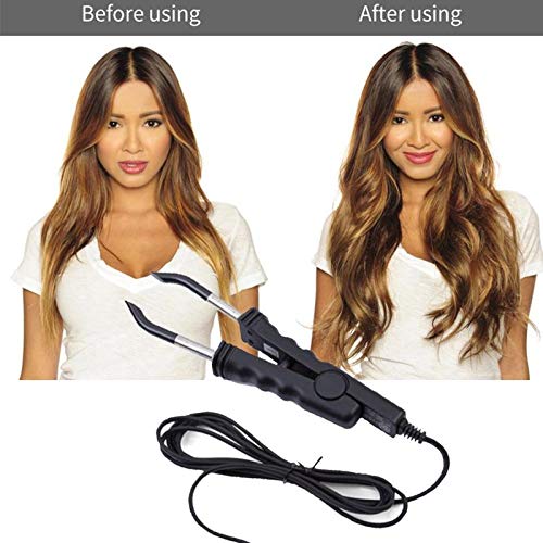 Professional Hair Extension Iron - Keratin Bonding Tool with Adjustable Temperature for Fusion Heat Connector - Perfect for Salon Styling & At-Home Hair Extensions