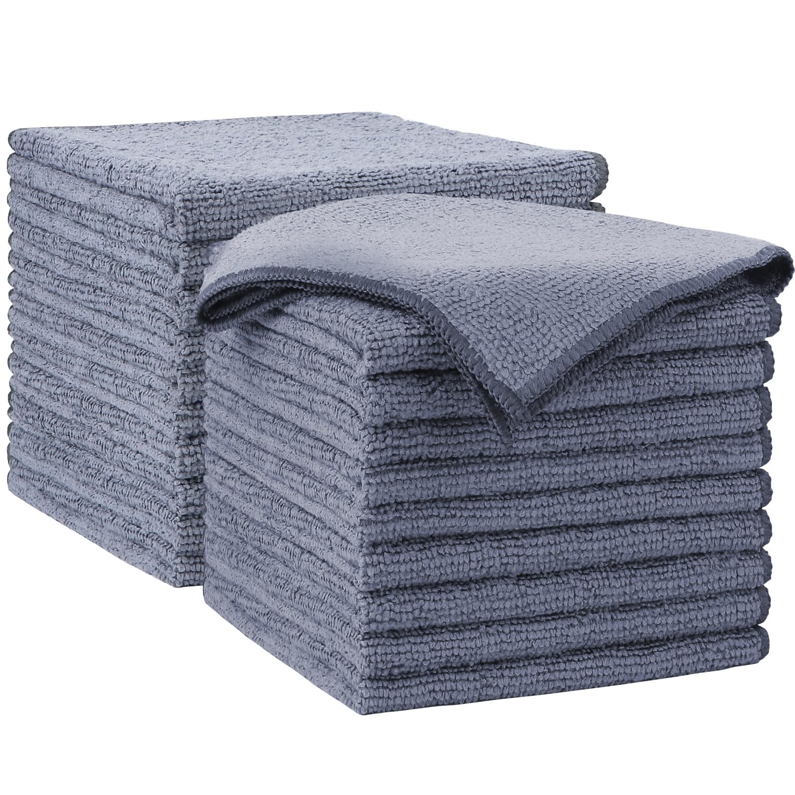 Premium Microfiber Cleaning Cloths 20-Pack (12