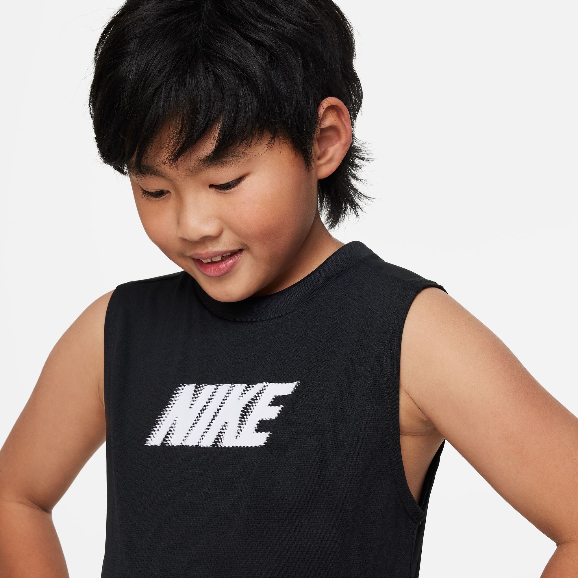Nike Boys' Youth Multi-Color Tank Top - Breathable & Comfortable for Sports, Gym, and Summer Activities