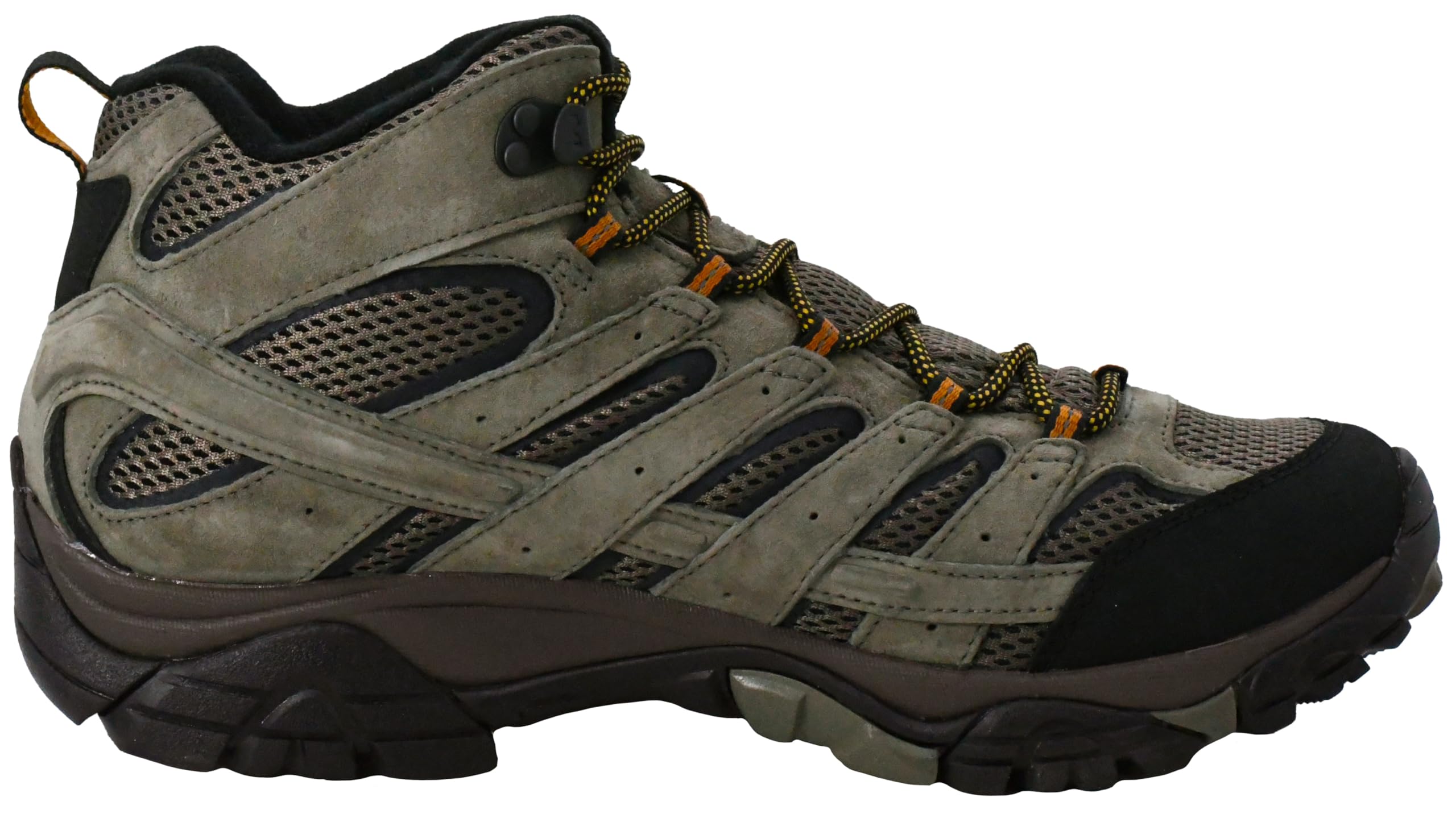 Merrell Men's Moab 2 Mid Waterproof Hiking Boots - Lightweight & Durable Outdoor Shoes for Trail Walking, Camping & Mountain Climbing
