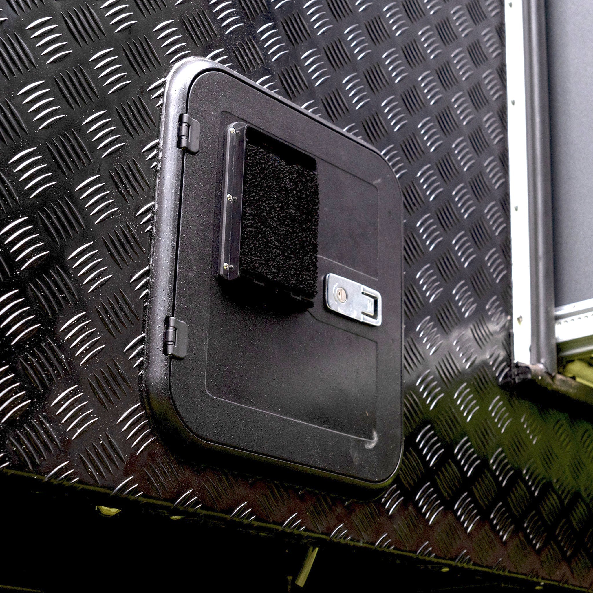 SOG Door Vent Model H for Thetford C220 RV Toilet - Durable RV Bathroom Ventilation Accessory for Camping & Travel Trailers