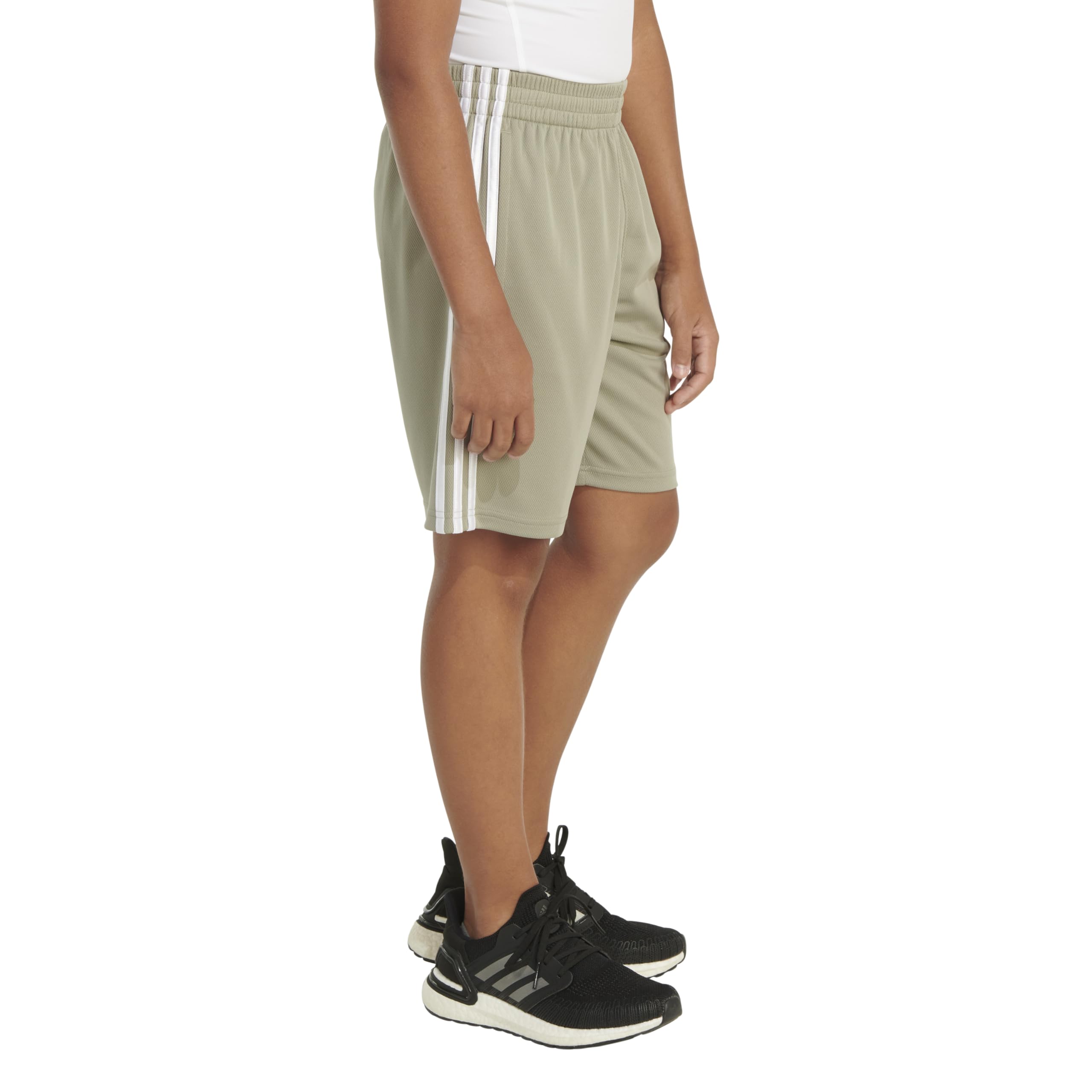 adidas Boys' Active Sports Athletic Shorts - Breathable Quick-Dry Running Shorts for Kids - Perfect for Soccer, Basketball & Gym Workouts