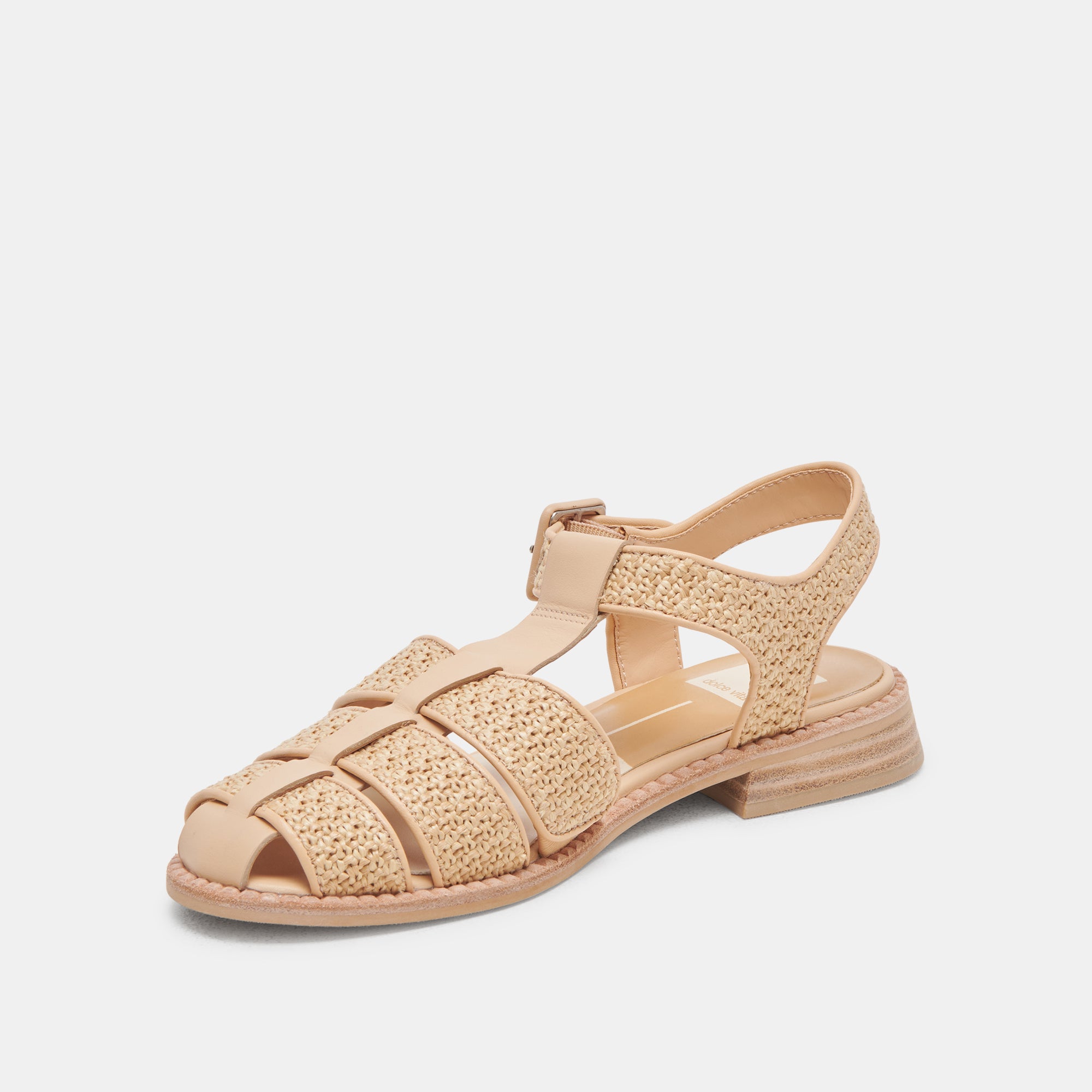 HOLIS Women's Lightweight Natural Raffia Sandals - Comfortable Summer Beach Walking Shoes for Vacation & Outdoor Activities