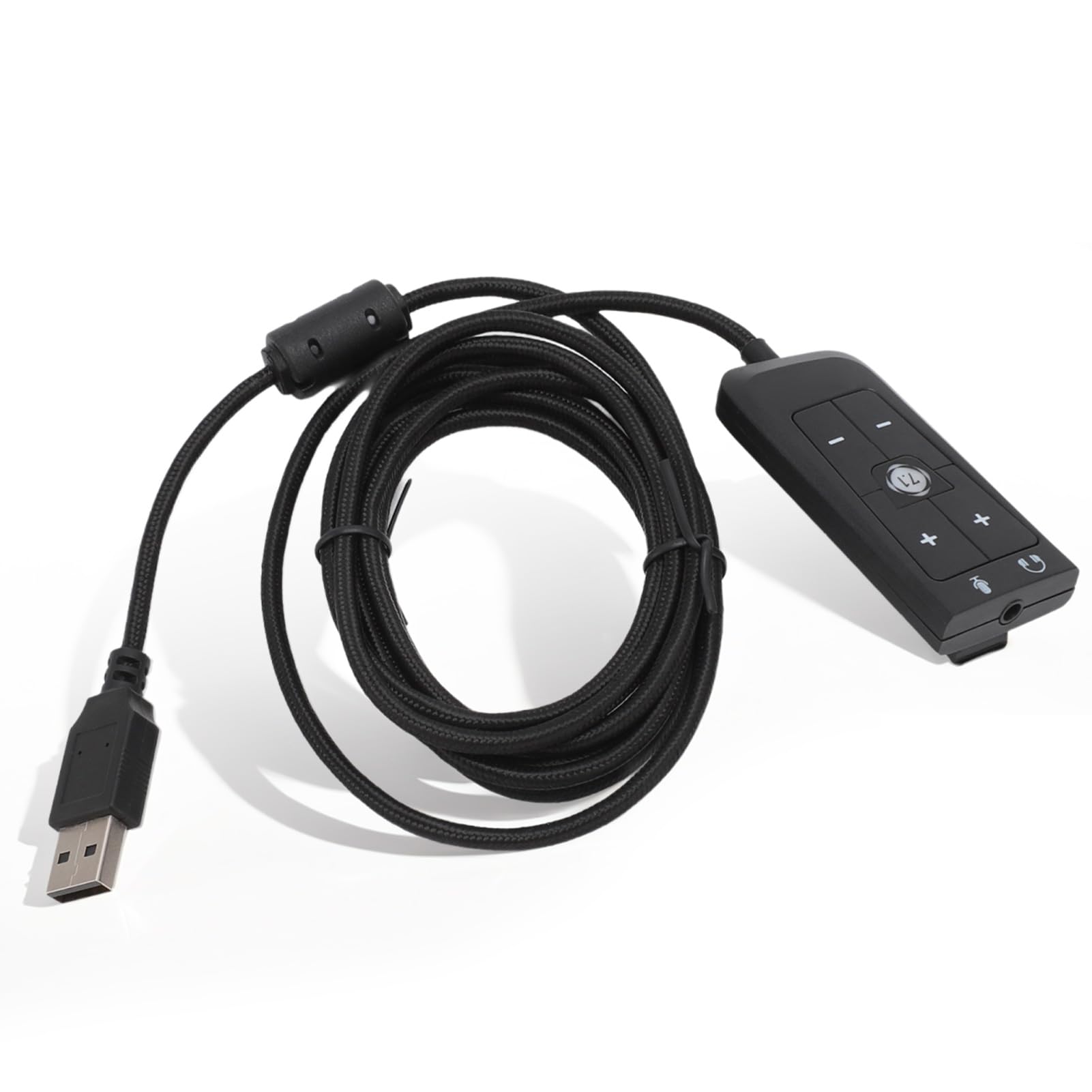 USB to 3.5mm Audio Adapter for Kingston Cloud II Gaming Headset - 7.1 Channel USB Sound Card Compatible with PS5, Xbox Series X/S - Perfect for Gaming, Streaming & Virtual Meetings