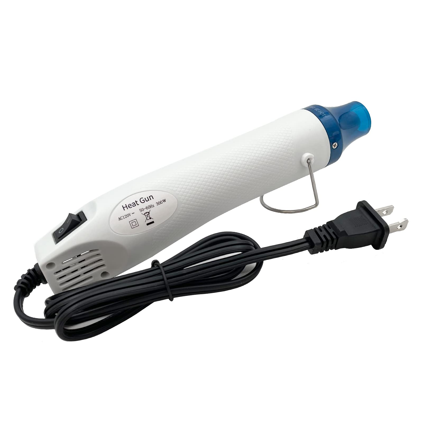 Mini Heat Gun for DIY Crafts - Portable Hot Air Gun Tool for Embossing, Shrink Wrapping, Drying Paint - Perfect for Home Projects, Jewelry Making & Electronics Repair