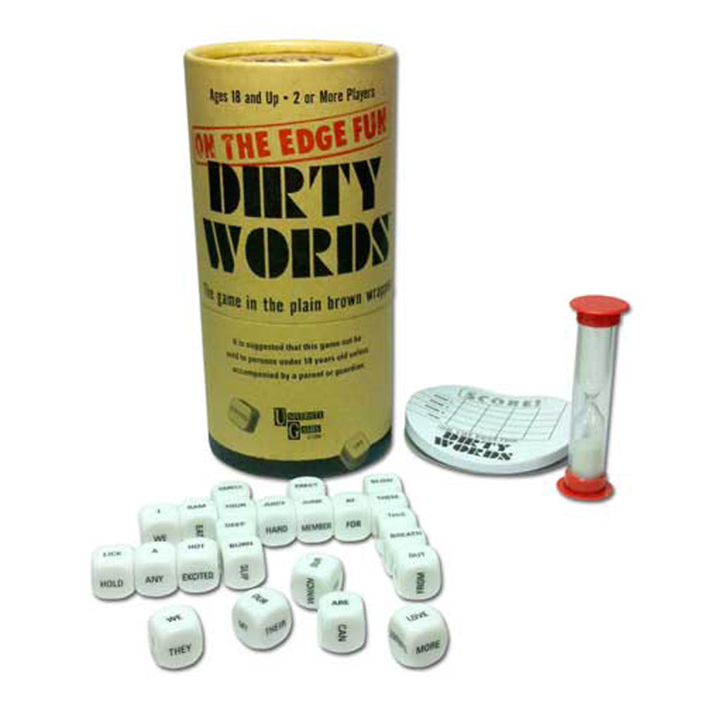 Dirty Words - Funny Adult Novelty Gifts for Parties, Gag Gifts, and Prank Scenarios