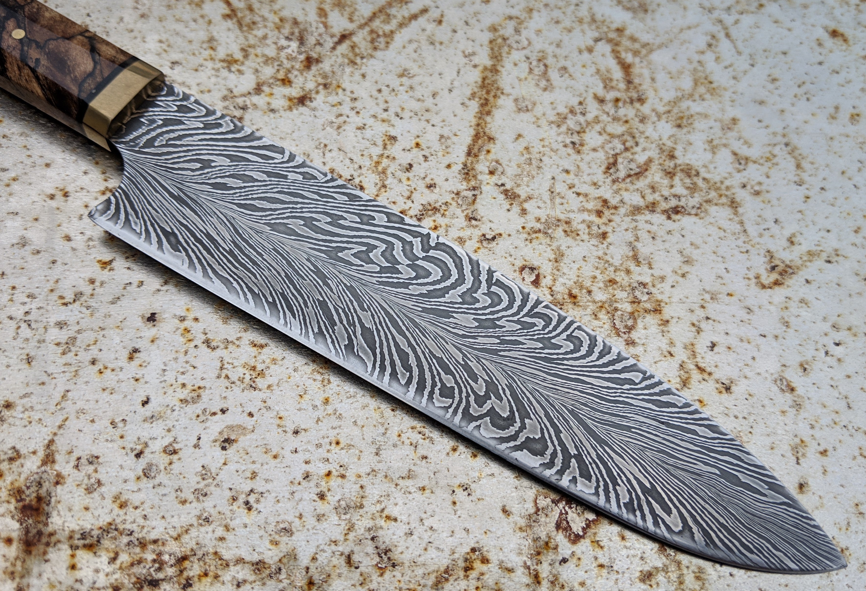 Blade and Hammer 150mm Damascus Petty Knife - Premium Japanese Kitchen Knife for Slicing, Peeling & Precision Cutting - Perfect for Chefs, Home Cooks & Culinary Enthusiasts