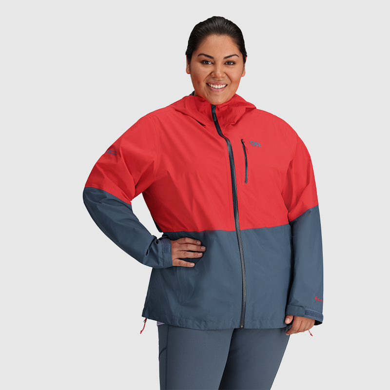 Aspire II GORE-TEX Waterproof Jacket for Women - Lightweight Windproof Hiking & Outdoor Adventure Coat - Perfect for Camping, Skiing, and Rainy Day Activities