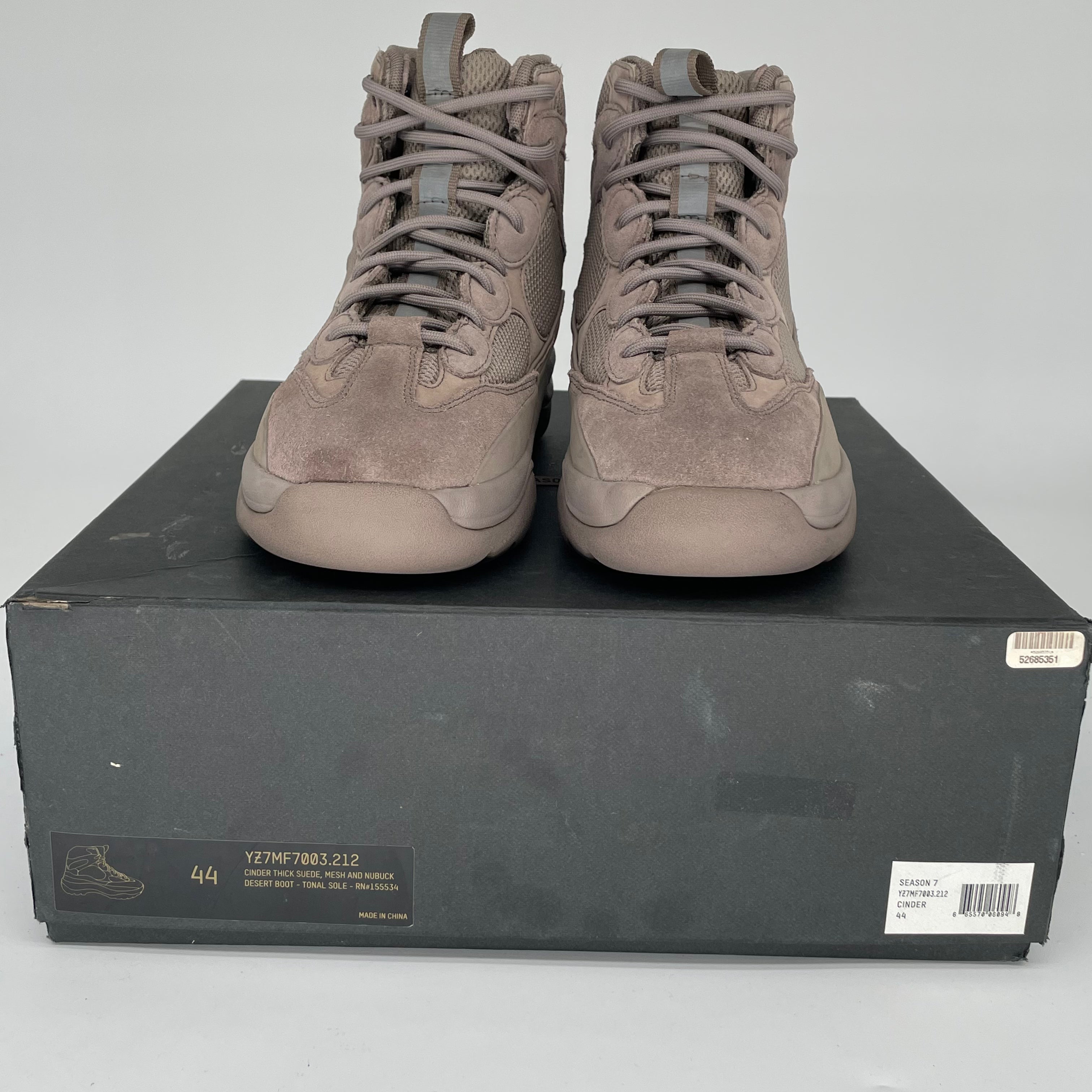Adidas Yeezy Desert Boot Cinder - Men's Size 10 (YZ7MF7003212) | Stylish & Comfortable Hiking & Outdoor Shoes for Men