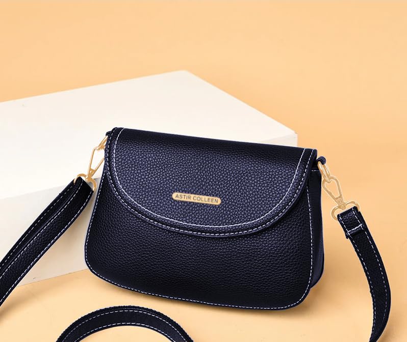 ASTIR COLLEEN Women's Crossbody Sling Bag - Fashionable Stitch Design Handbag for Ladies & Teens | Perfect for Daily Use, Travel, Shopping & Casual Outings