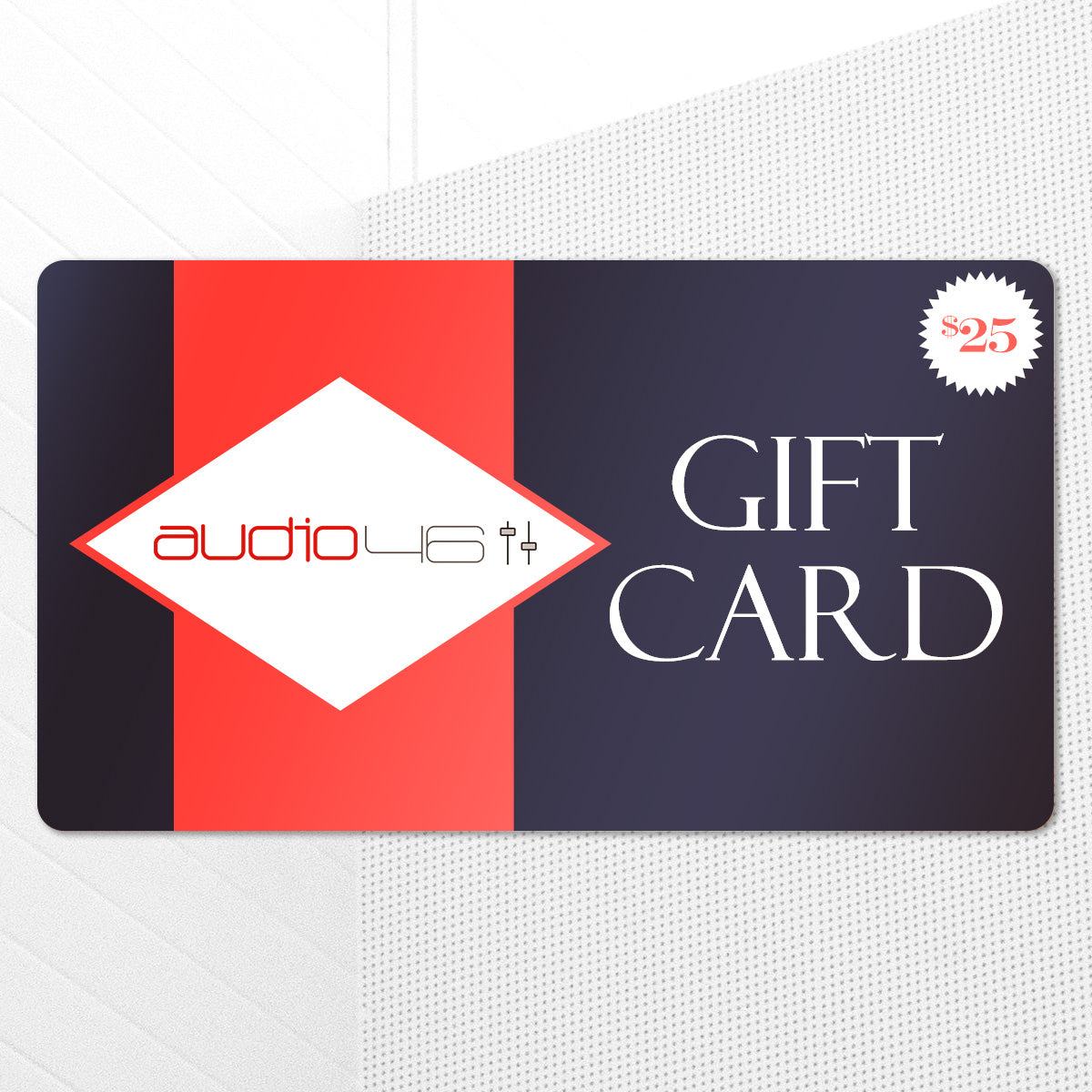 Audio46 Digital Gift Card - Perfect for Music Lovers, Audiophiles & Tech Enthusiasts | Ideal for Holidays, Birthdays & Special Occasions
