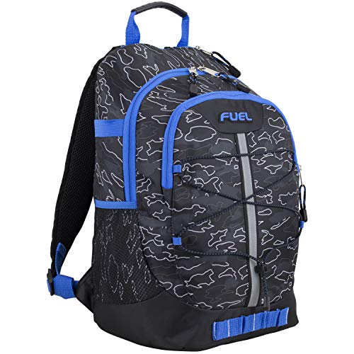 Blue Camo Outline