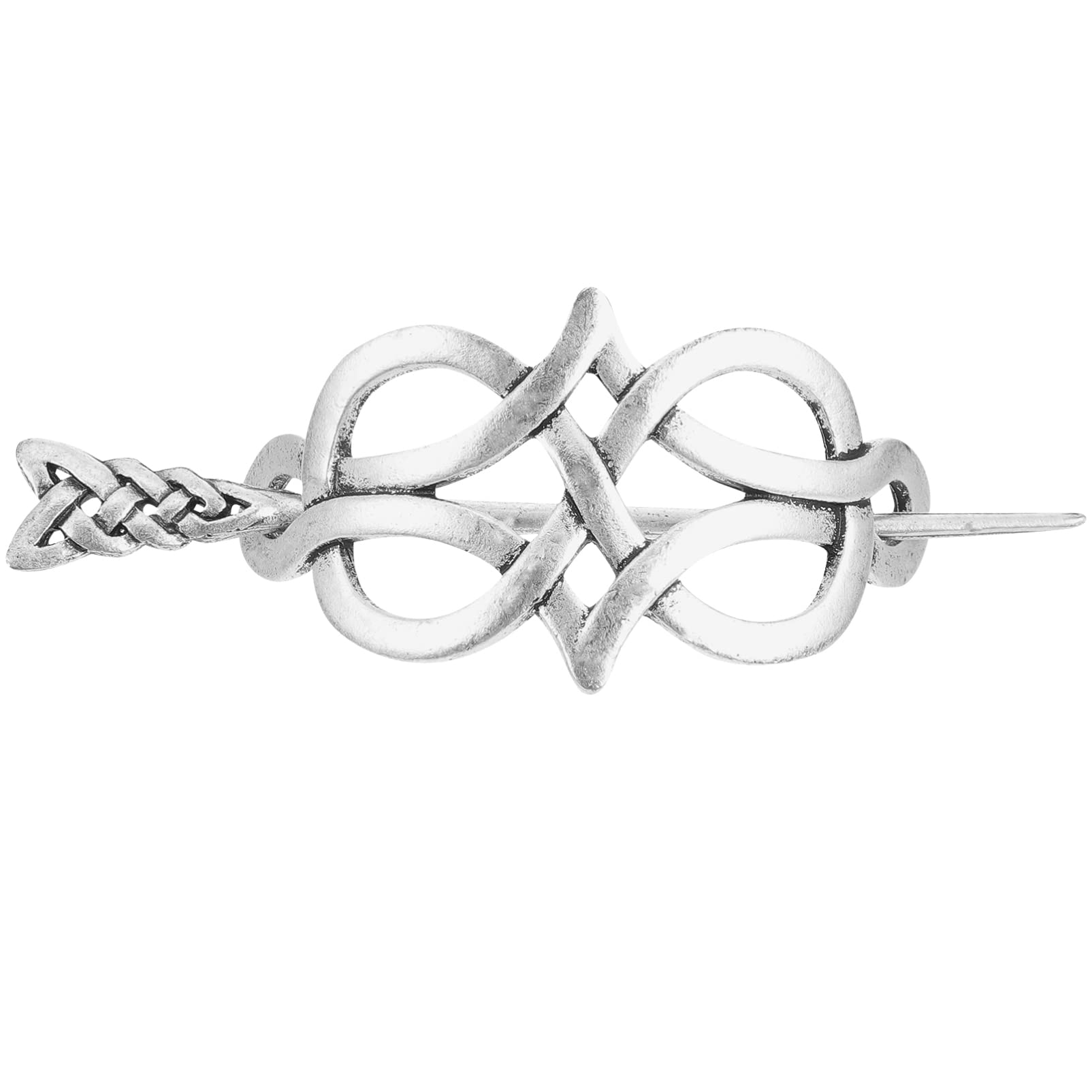 Vintage Viking Hair Stick & Bun Cage - Elegant Hair Clips for Women & Men, Perfect for Chignons, Updos & Hanfu Costume Styling | Great for Weddings, Cosplay & Everyday Elegance
