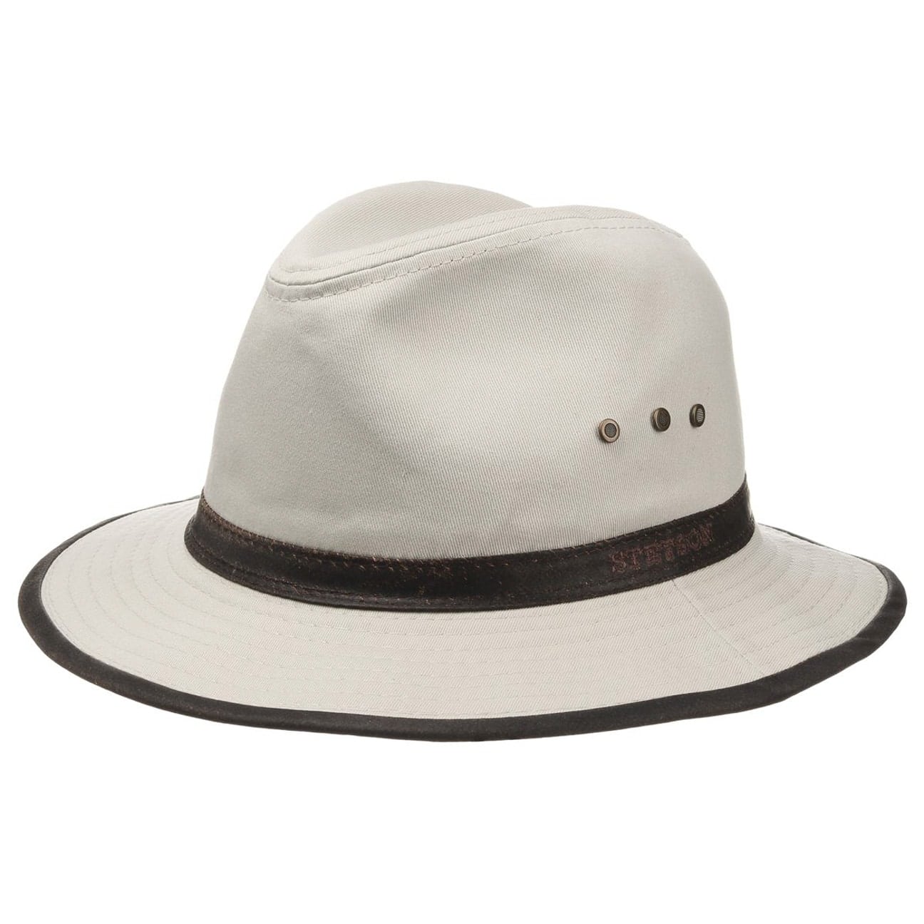 Stetson Ava Cotton Outdoor Hat - Sun Protection Wide Brim Hat for Women, Perfect for Beach, Hiking, and Summer Outdoor Activities