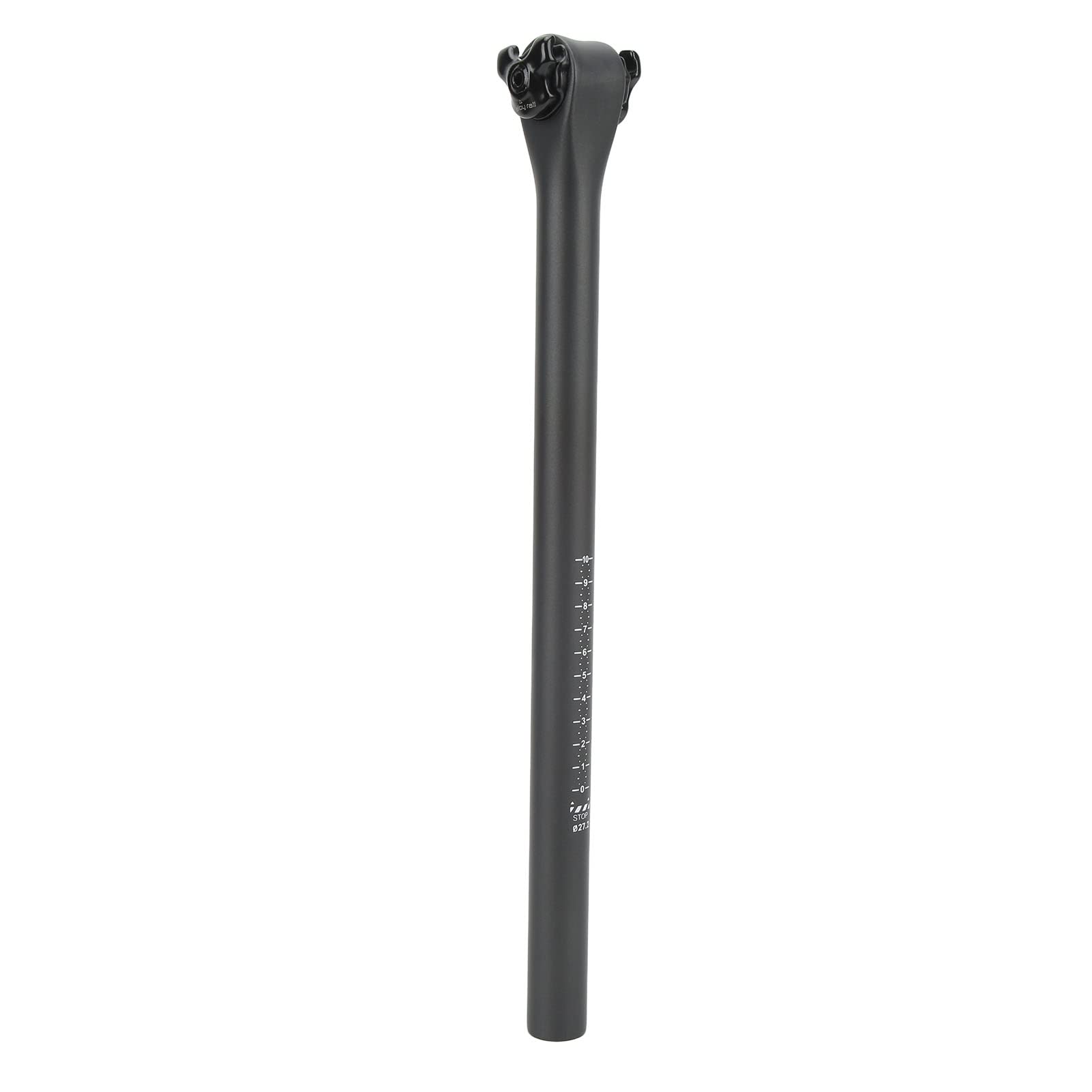 Premium Carbon Fiber Bike Seatpost - Lightweight, Shock Absorption, Matte Finish (Black/Gray/Silver) | Perfect for Mountain Bikes, Road Bikes & Commuting