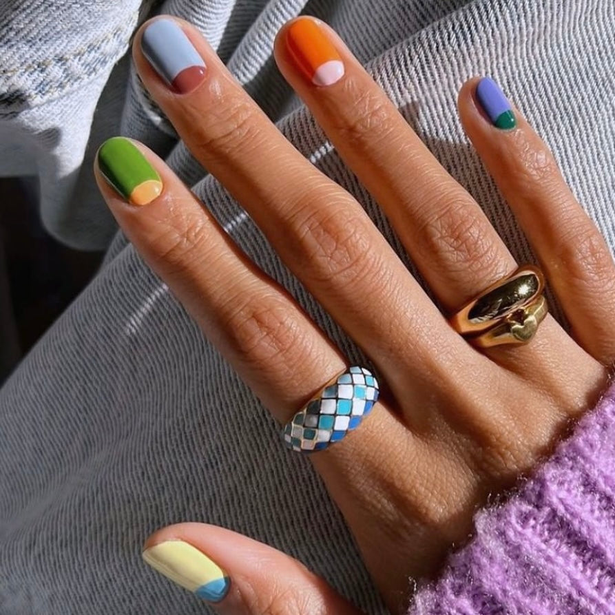 Checker Dome Ring for Women - Vintage Style Adjustable Dome Ring - Fashion Jewelry for Casual Wear, Parties & Special Occasions