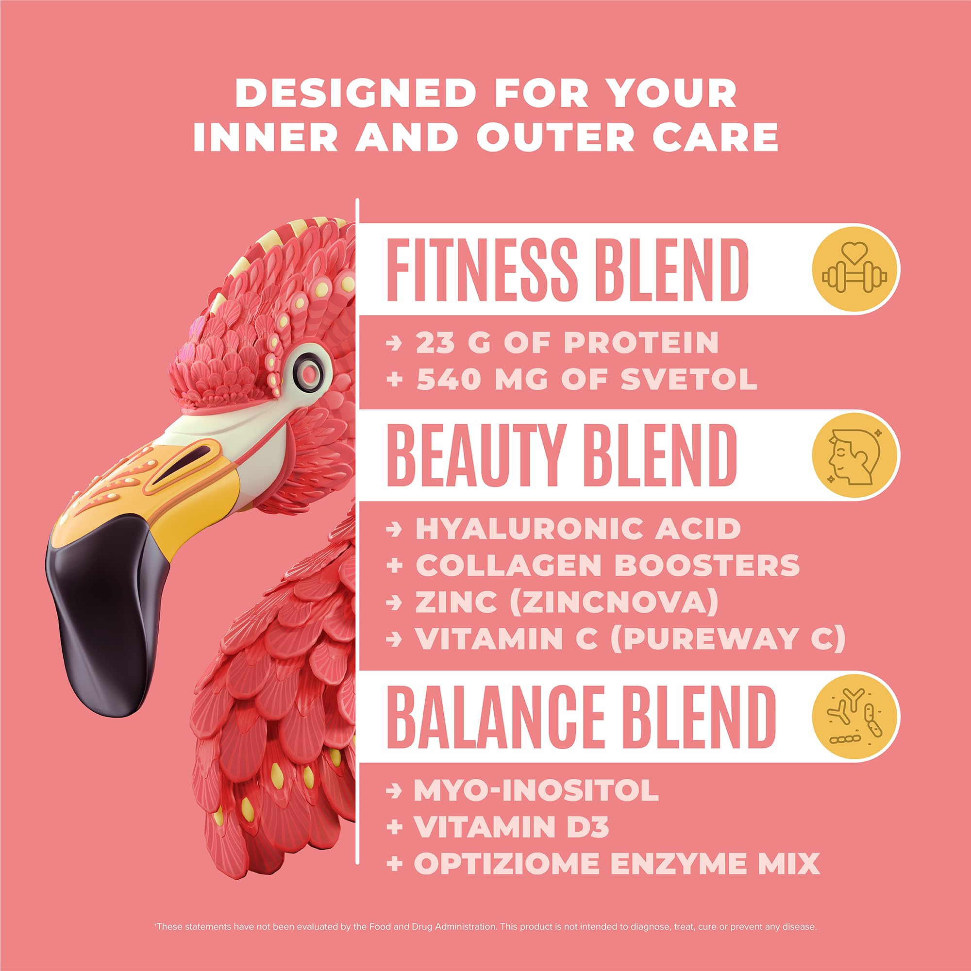 Fitmingo Vegan Protein Powder with Inositol, Collagen Boosters & Hyaluronic Acid | 23g Plant-Based Vanilla Protein, Low Carb, Dairy Free, Gluten Free | Supports Muscle Recovery & Healthy Skin - Perfect for Smoothies, Baking & Post-Workout Nutrition