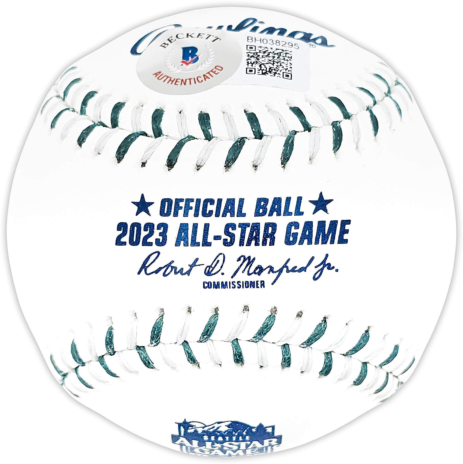 Julio Rodriguez Autographed 2023 All-Star Game Official Baseball - Seattle Mariners, Beckett Certified, BAS QR Code - Perfect for Collectors and Mariners Fans