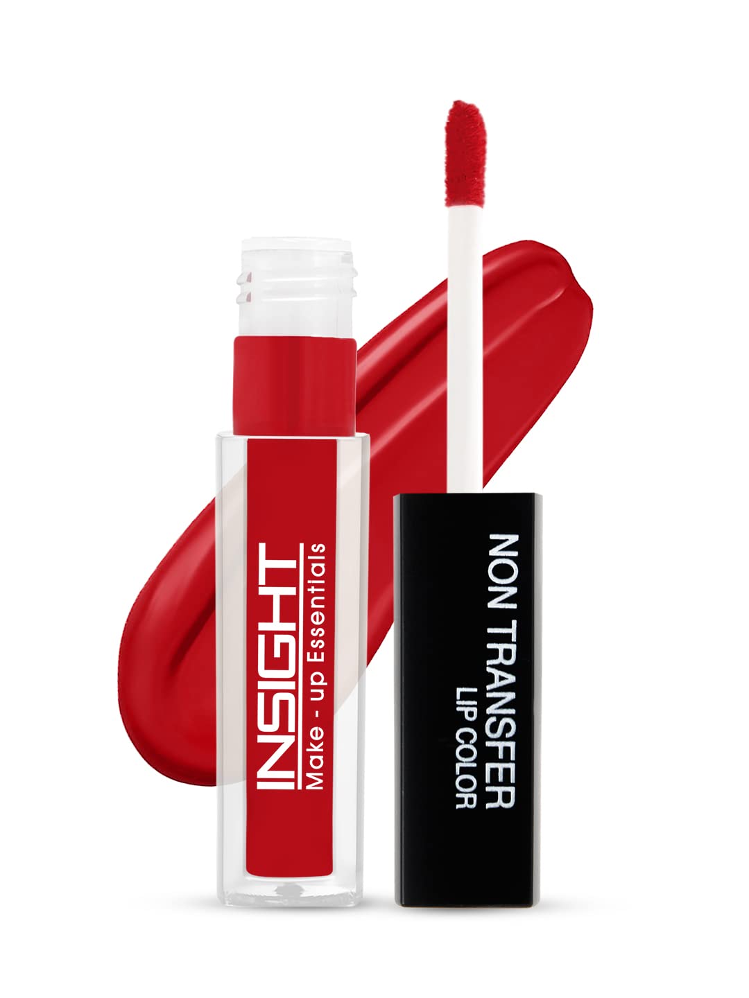 INSIGHT Non-Transfer Matte Lipstick Set - 02 Red Alert & 09 Sunset Red (4ml Each) | Long-Lasting Waterproof Lip Color for Women | Perfect for Date Night, Parties & Everyday Wear