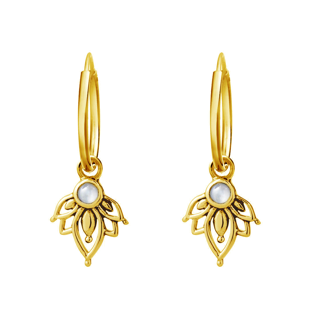 Lotus Shell Gold Sleepers - Comfortable & Stylish Women's Sleepwear for Relaxing at Home or Lounging in Style