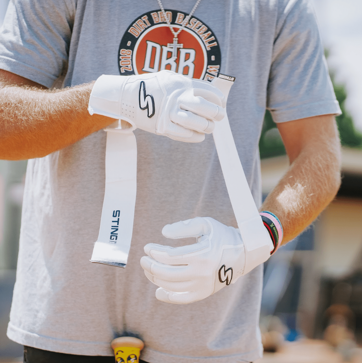 Premium Winder Series Batting Gloves - White Out Baseball & Softball Gloves for Hitting, Training & Games - Breathable & Durable Batting Gloves for Men & Women