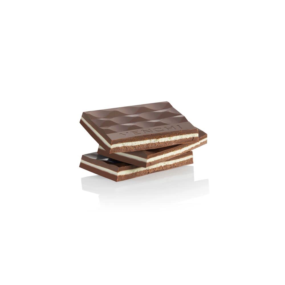 Venchi Tiramisu Chocolate Bar 3.88 oz - Italian Coffee, Mascarpone Cream & Dark Chocolate Layers - Gluten Free Gourmet Chocolate - Perfect for Gifts, Desserts & Coffee Pairing