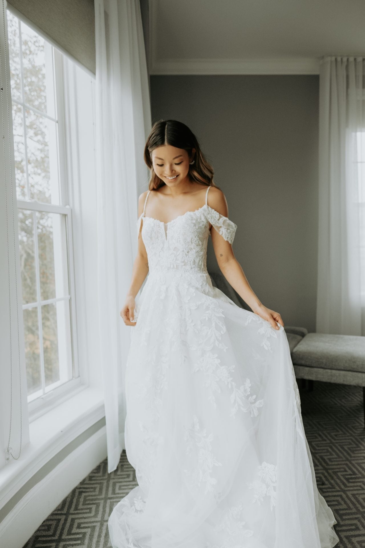 Kaliyah Stella York Wedding Dresses – Elegant Lace Bridal Gowns for Bride & Bridesmaids | Perfect for Church, Beach & Outdoor Ceremonies