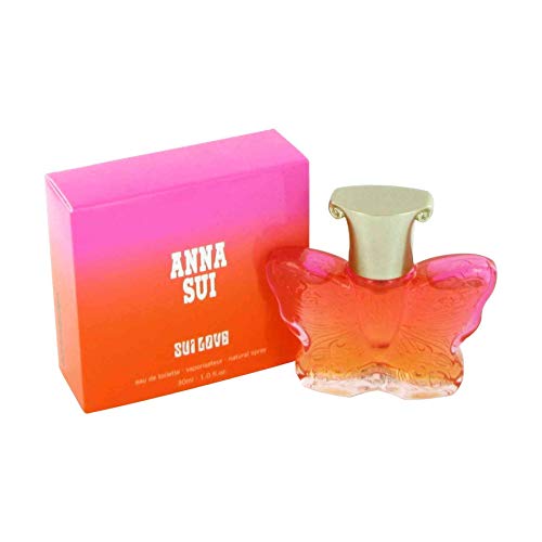 Anna Sui Sui Love Women's Eau De Toilette Perfume Spray - Floral Fruity Fragrance for Daily Wear & Special Occasions