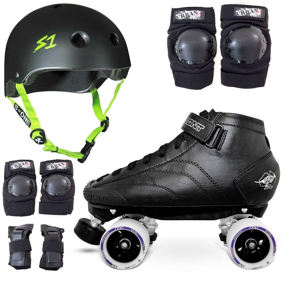 Urban Pro Star Roller Skates for Adults - Premium Quad Skates with Light-Up Wheels & Comfortable Boots - Perfect for Outdoor Skating, Rinks, Fitness & Roller Derby