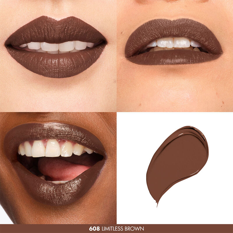 608 Limitless Brown Rouge Artist For Ever - Long Lasting Matte Lipstick for Everyday Wear & Special Occasions