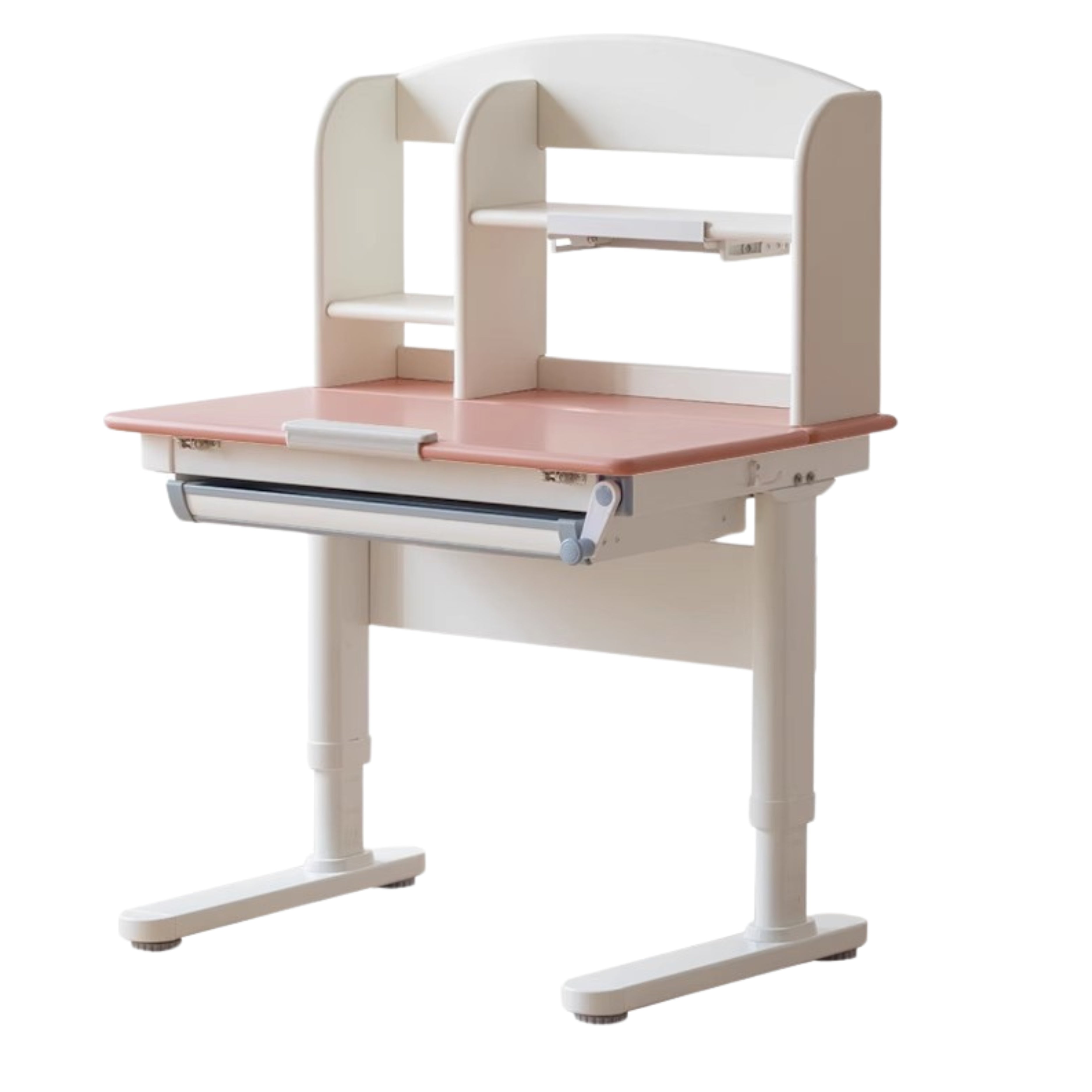 39.3x23.6x29.9 inch / 100x60x76cm/ Pink color / Children's study table shelf
